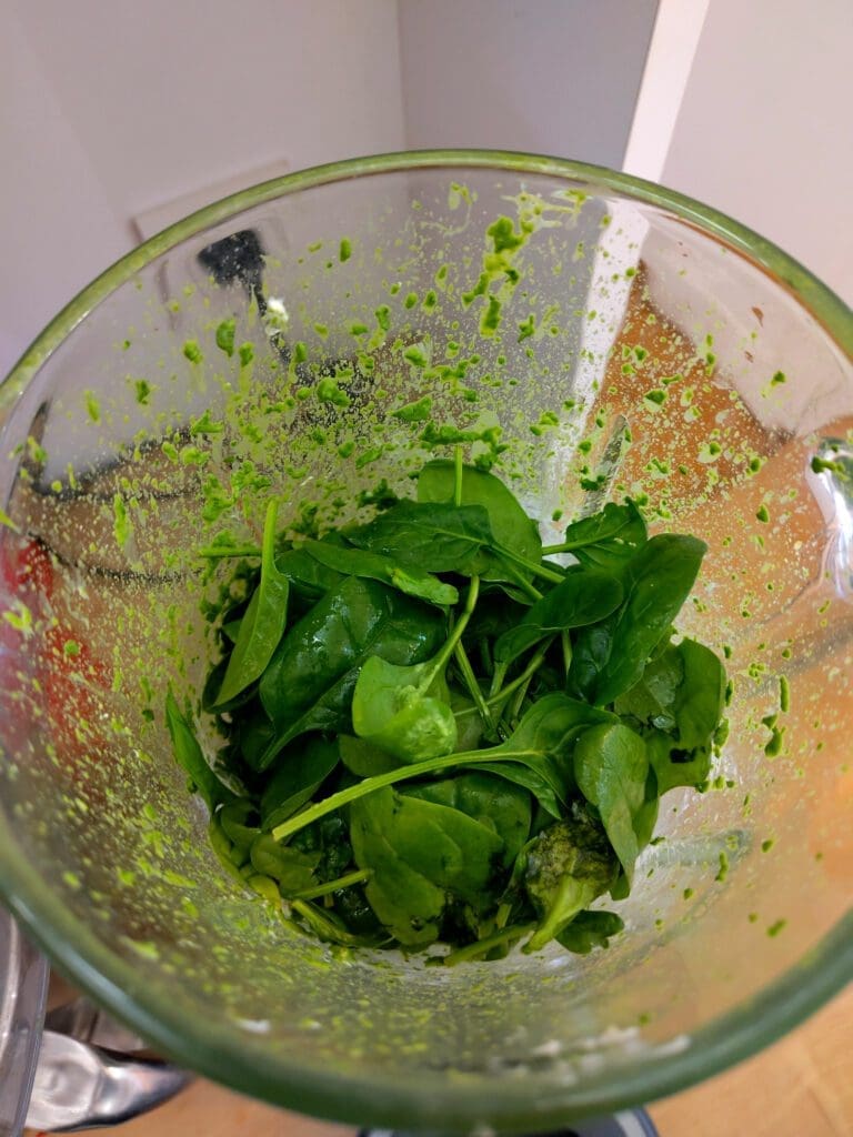 pesto d'épinards